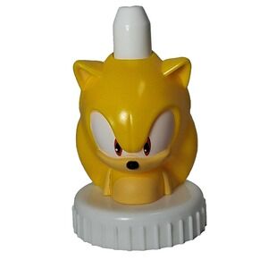 Super Sonic‎ the Hedgehog Good 2 Grow Drink Bottle Top Figure 2024 Never Used